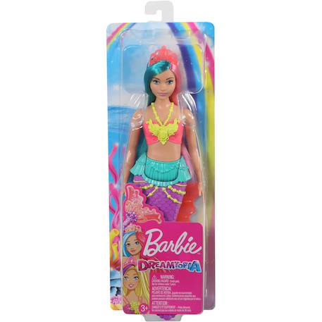 Barbie dreamtopia poupéé mannequin sirène Multicolore 2 - vertbaudet enfant 