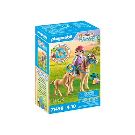 Enfant avec poneys 71498 Multicolore 2 - vertbaudet enfant 