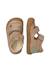 Sandales semi en cuir et en daim irtys Bleu clair-+Rose clair-+Tourterelle-militaire- 14 - vertbaudet enfant 