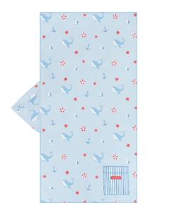 Linge de maison et décoration-Linge de bain-Serviette plage enfant  avec capuche microfibre