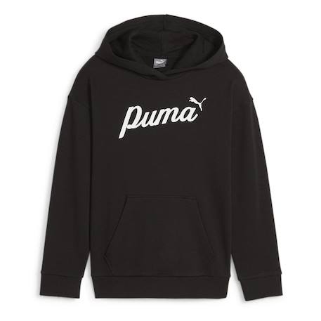 Sweat fille script Noir 1 - vertbaudet enfant 