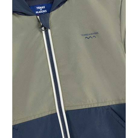 Coupe vent garçon Indigo / kaki 4 - vertbaudet enfant 