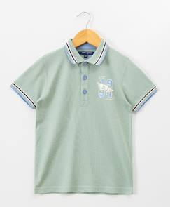 Garçon-T-shirt, polo, sous-pull-Polo manches courtes 100% coton garçon