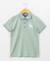 Polo manches courtes 100% coton garçon Vert 1 - vertbaudet enfant 