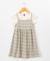 Ensemble robe + haut 100% coton fille Imprime bleu fond grege 1 - vertbaudet enfant 