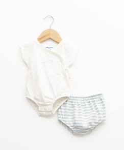 Ensemble bloomer + haut 100% coton bébé garçon  - vertbaudet enfant