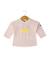 Mariniere manches longues 100% coton bébé fille Naturel/ peche 1 - vertbaudet enfant 