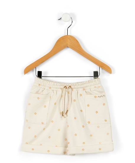Short fille Imprime fond grege 1 - vertbaudet enfant 