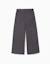 Pantalon à jambe large en sergé avec poches b&s Gris foncé 3 - vertbaudet enfant 