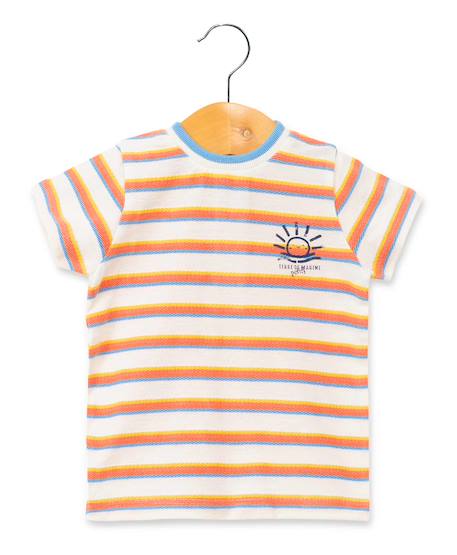 Bébé-T-shirt, sous-pull-T-shirt manches courtes 100% coton bébé garçon