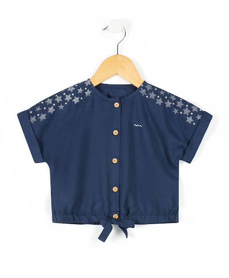 Fille-Blouse manches courtes fille