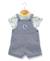 Ensemble salopette + haut 100% coton bébé garçon Denim bleu 1 - vertbaudet enfant 