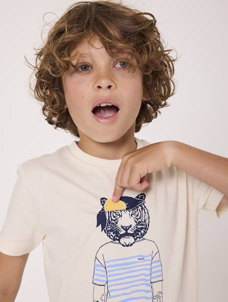 Garçon-T-shirt manches courtes 100% coton garçon