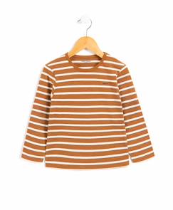 Garçon-T-shirt, polo, sous-pull-T-shirt-Mariniere manches longues 100% coton garçon