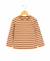 Mariniere manches longues 100% coton garçon Fond camel raye grege 1 - vertbaudet enfant 