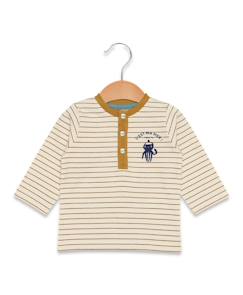 Mariniere manches longues 100% coton bébé garçon  - vertbaudet enfant