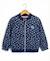 Veste 100% coton fille Imprime fond indigo 1 - vertbaudet enfant 