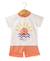 Ensemble short + haut 100% coton bébé garçon Grege 1 - vertbaudet enfant 