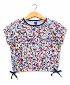 -T-shirt manches courtes 100% coton fille