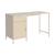 Bureau enfant acier laminé 1 tiroir Beige+Bleu+Noir 2 - vertbaudet enfant 