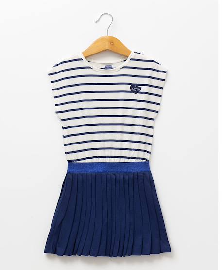 Fille-Robe manches courtes fille