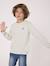Mariniere manches longues 100% coton garçon Fond grege raye vert 1 - vertbaudet enfant 