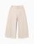 Pantalon à jambe large en maille b&s Beige clair 4 - vertbaudet enfant 