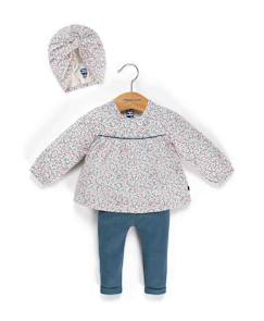 Ensemble tunique + leggings 100% coton bébé fille  - vertbaudet enfant