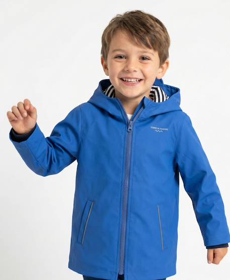 Garçon-Ciré imperméable à capuche garçon