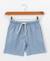 Bermuda 100% coton garçon Bleu gris 1 - vertbaudet enfant 