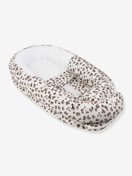 Réducteur de lit évolutif Doomoo Cocoon beige imprimé+gris 5 - vertbaudet enfant 