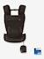 Porte-bébé physiologique LAYA noir+sable 1 - vertbaudet enfant 