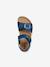 Sandales J GHITA BOY bleu+marron+NAVY RED 5 - vertbaudet enfant 