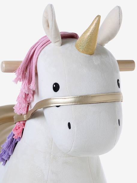 Cheval à roulettes en bois FSC® Grand cheval+Grande licorne+Petit cheval 9 - vertbaudet enfant 
