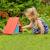 Maison de jardin pour insectes  bois fsc® Marron - bleu - rouge - jaune 3 - vertbaudet enfant 
