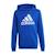 Sweat à capuche garçon hoodie Bleu 1 - vertbaudet enfant 