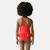Maillot de bain une pièce fille imprimé minnie Rose+Rouge 9 - vertbaudet enfant 