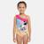Maillot de bain une pièce fille imprimé minnie Fushia 1 - vertbaudet enfant 