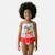 Maillot de bain une pièce fille imprimé minnie Rose+Rouge 7 - vertbaudet enfant 