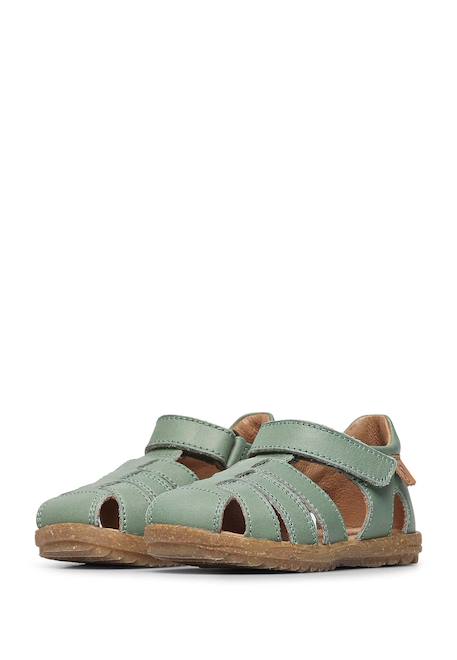 Sandales semi see Bleu-citrouille+Lilas-+Lilas-rose+Marine-+Rose clair-+Sage-+Vert- 30 - vertbaudet enfant 
