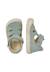 Sandales en daim fildi Beige-vert militaire-+Sage- 9 - vertbaudet enfant 