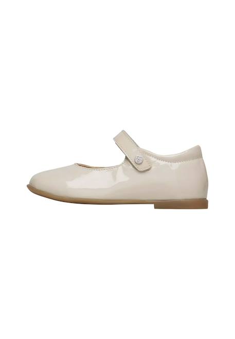 Ballerines en vernis darling Beige- 3 - vertbaudet enfant 