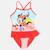 Maillot de bain une pièce fille imprimé minnie Rose+Rouge 12 - vertbaudet enfant 