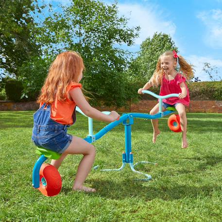 Trébuchet spiro spin cyclone métal Bleu - rouge - vert 1 - vertbaudet enfant 