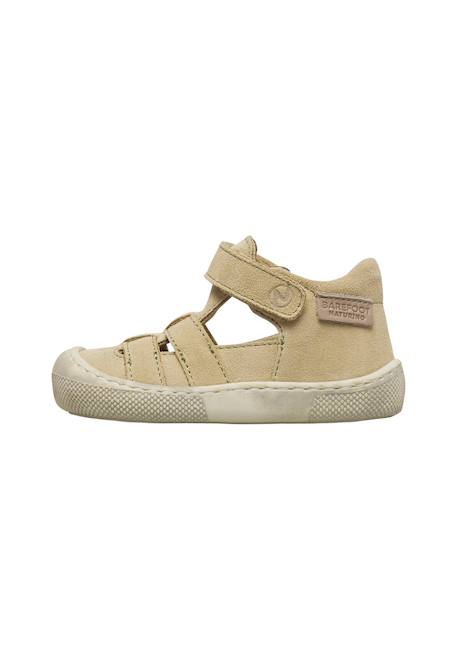 Sandales en daim fildi Beige-vert militaire-+Sage- 3 - vertbaudet enfant 
