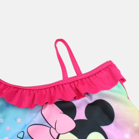 Maillot de bain une pièce fille imprimé minnie Fushia 6 - vertbaudet enfant 