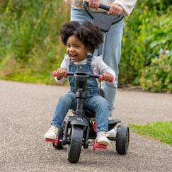 Jouet-Jeux de plein air-Tricycle enfant évolutif 4 en 1 deluxe métal