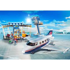 Jouet-Jeux d'imagination-City action aéroport avec avion 71153