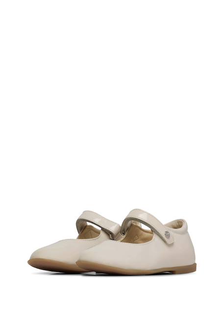 Ballerines en vernis darling Beige- 5 - vertbaudet enfant 
