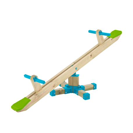 Trébuchet à bascule rotatif  bois fsc® Marron - vert 2 - vertbaudet enfant 
